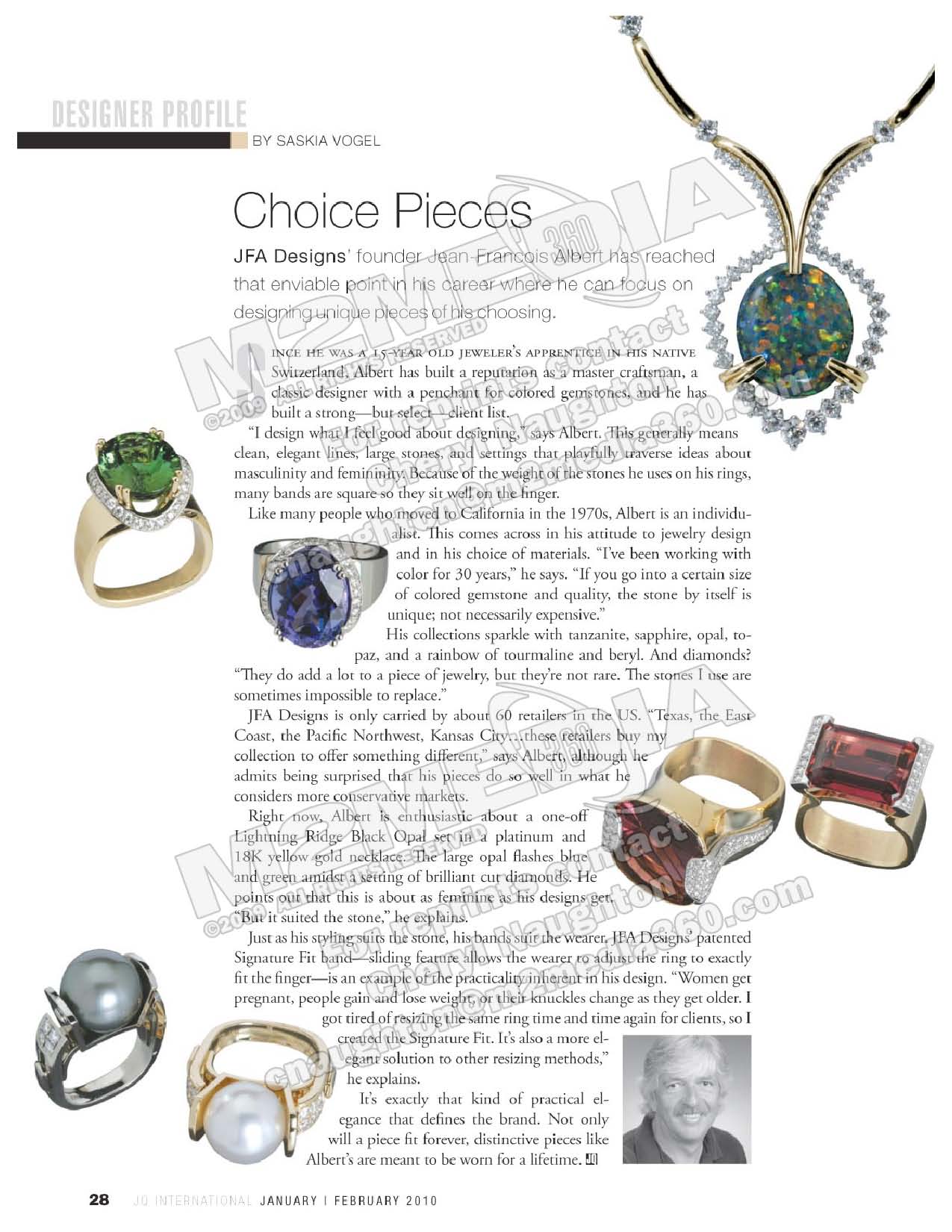 JQ International: A Taste of Sapphire and Switzerland